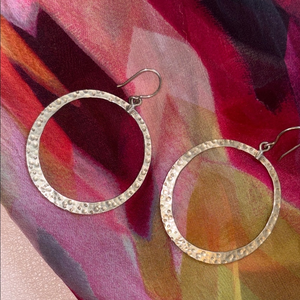 SILPADA vintage hoops.
